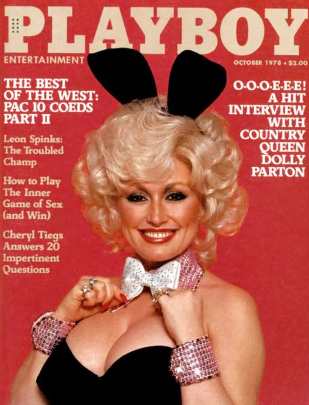 dolly parton 75 playboy - Playboy Entertainment The Best Of The West Pac 10 Coeds Part Ii Leon Spinks The Troubled Champ How to Play The Inner Game of Sex and Win Cheryl Tiegs Answers 20 Impertinent Questions $2.00 O.O.O.E.E.E! A Hit Interview With Countr